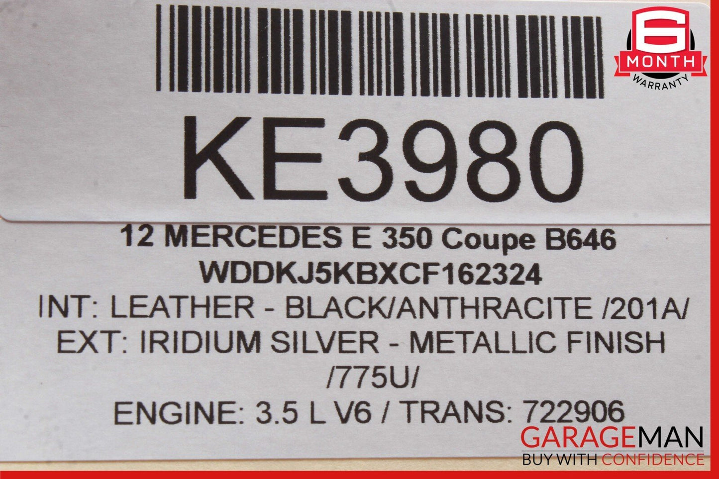 11-13 Mercedes W207 E350 E550 Floor Gear Selector Shift Shifter Box Assy