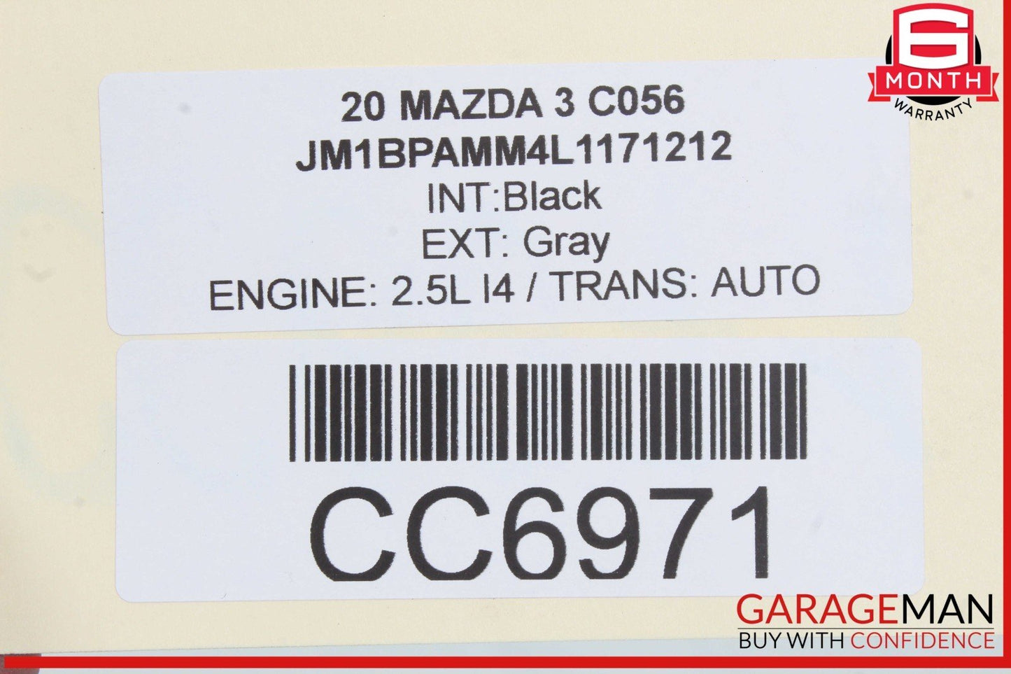 20-24 Mazda 3 Dash Dashboard Instrument Panel Assembly OEM