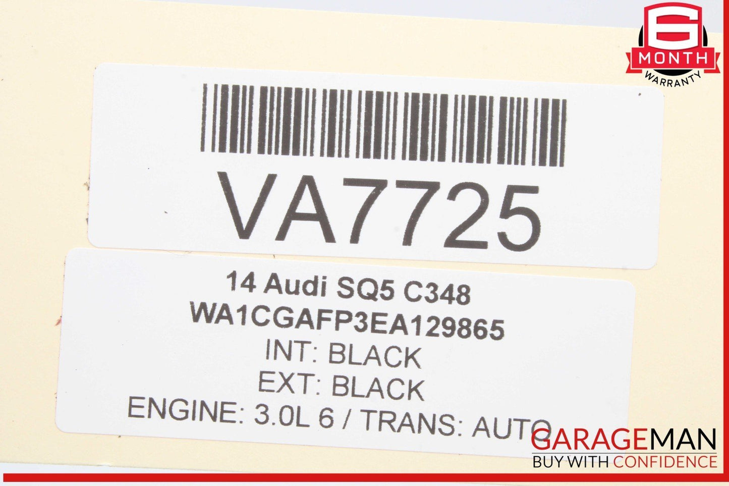 08-18 Audi SQ5 A4 S4 Q5 A5 Front Left Driver Side Exterior Door Handle Black OEM