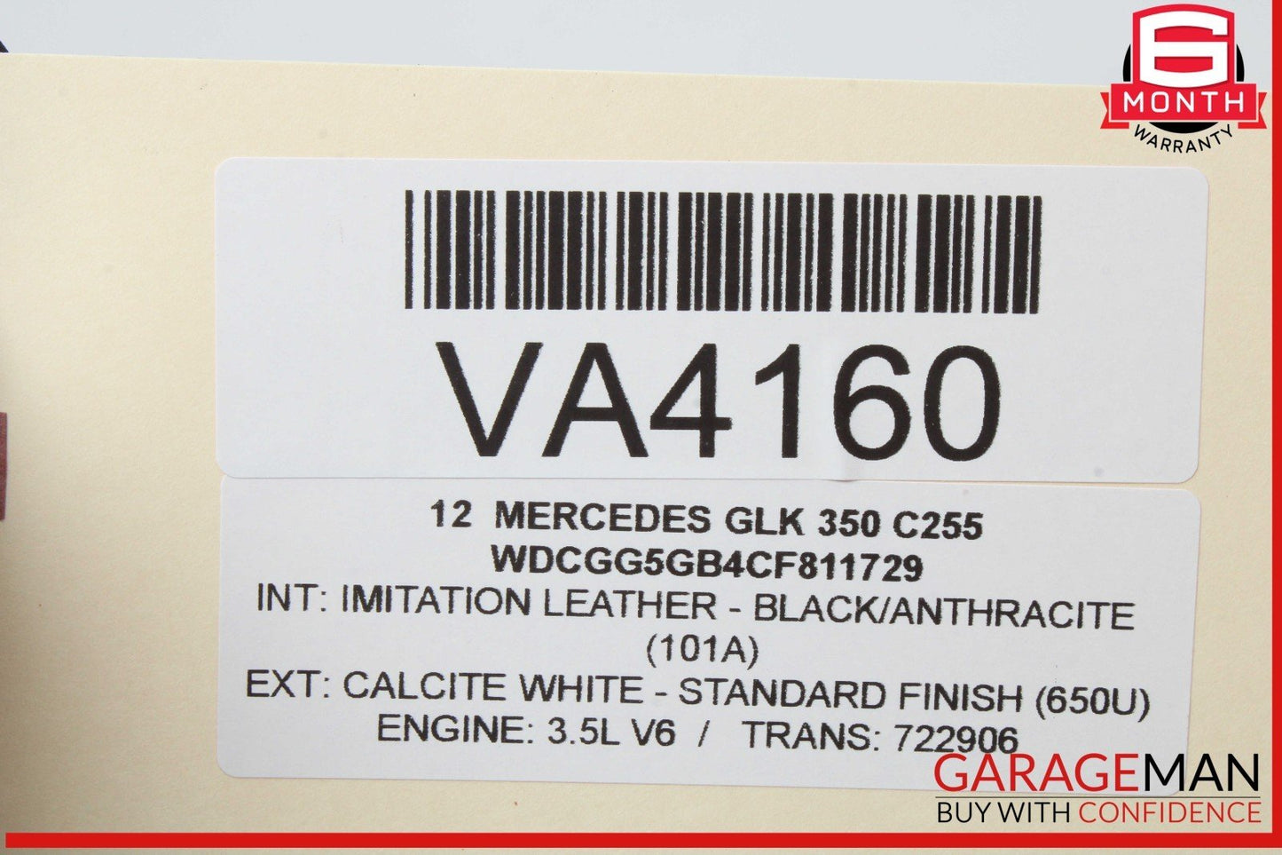 10-12 Mercedes X204 GLK350 Front Right Passenger Side Door Rear View Mirror OEM