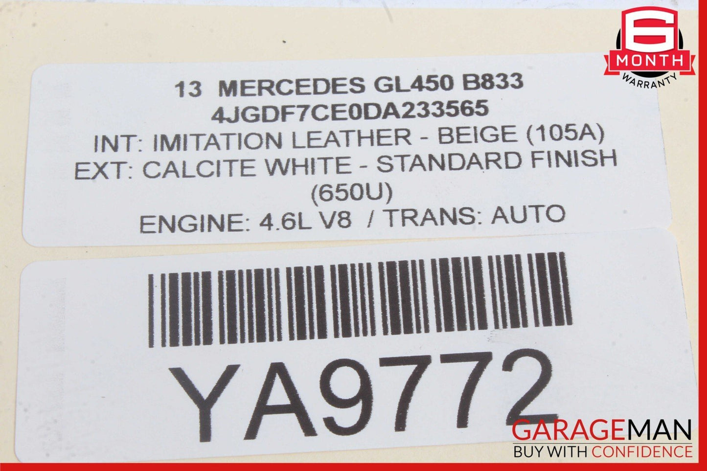 12-20 Mercedes X166 GL450 SL550 E550 CLS550 Upper Oil Pan Section 2780140200 OEM