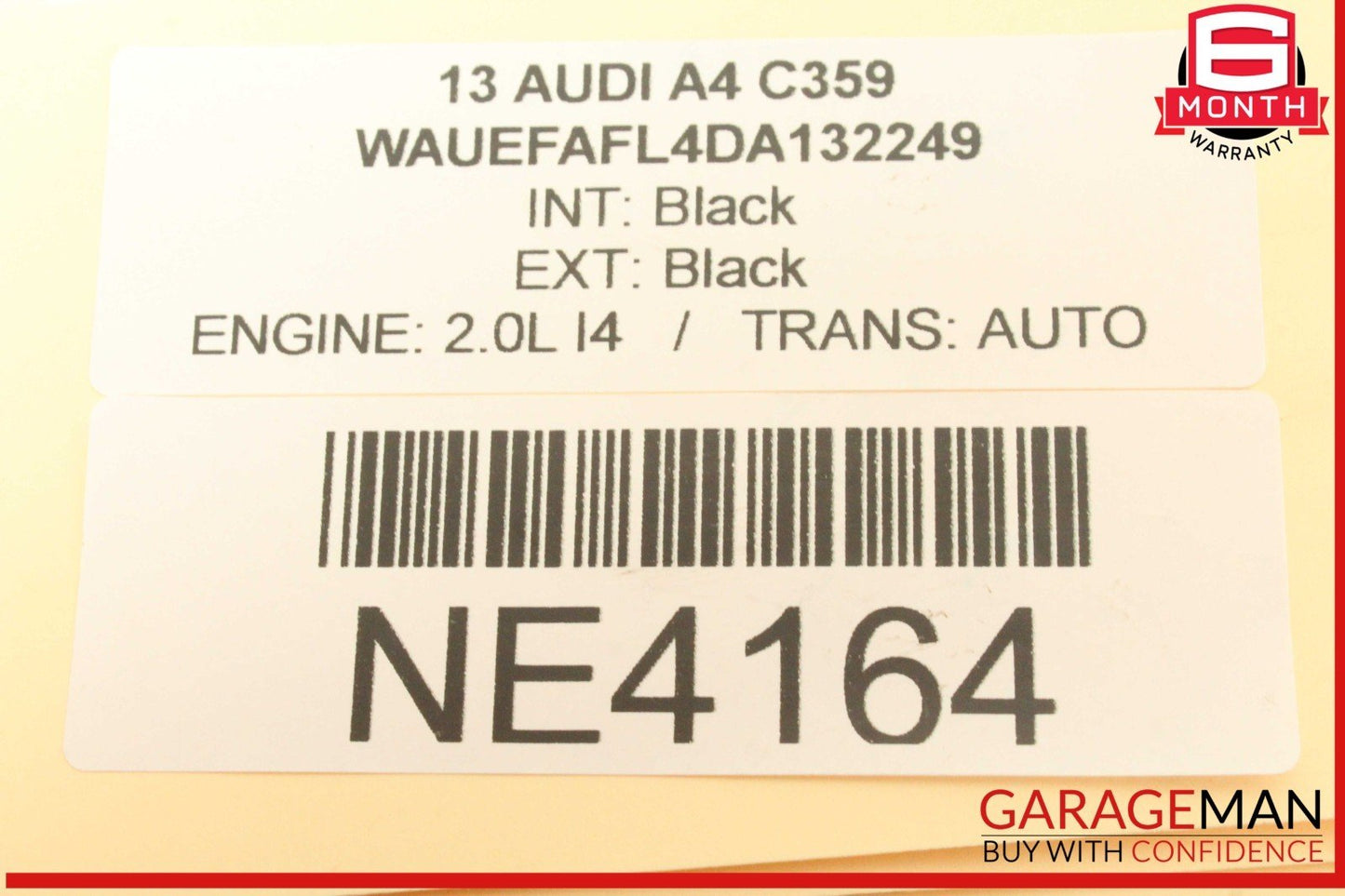 13-17 Audi A4 Q5 A5 Engine Turbo Charger Turbocharger Assembly 06H145702R OEM
