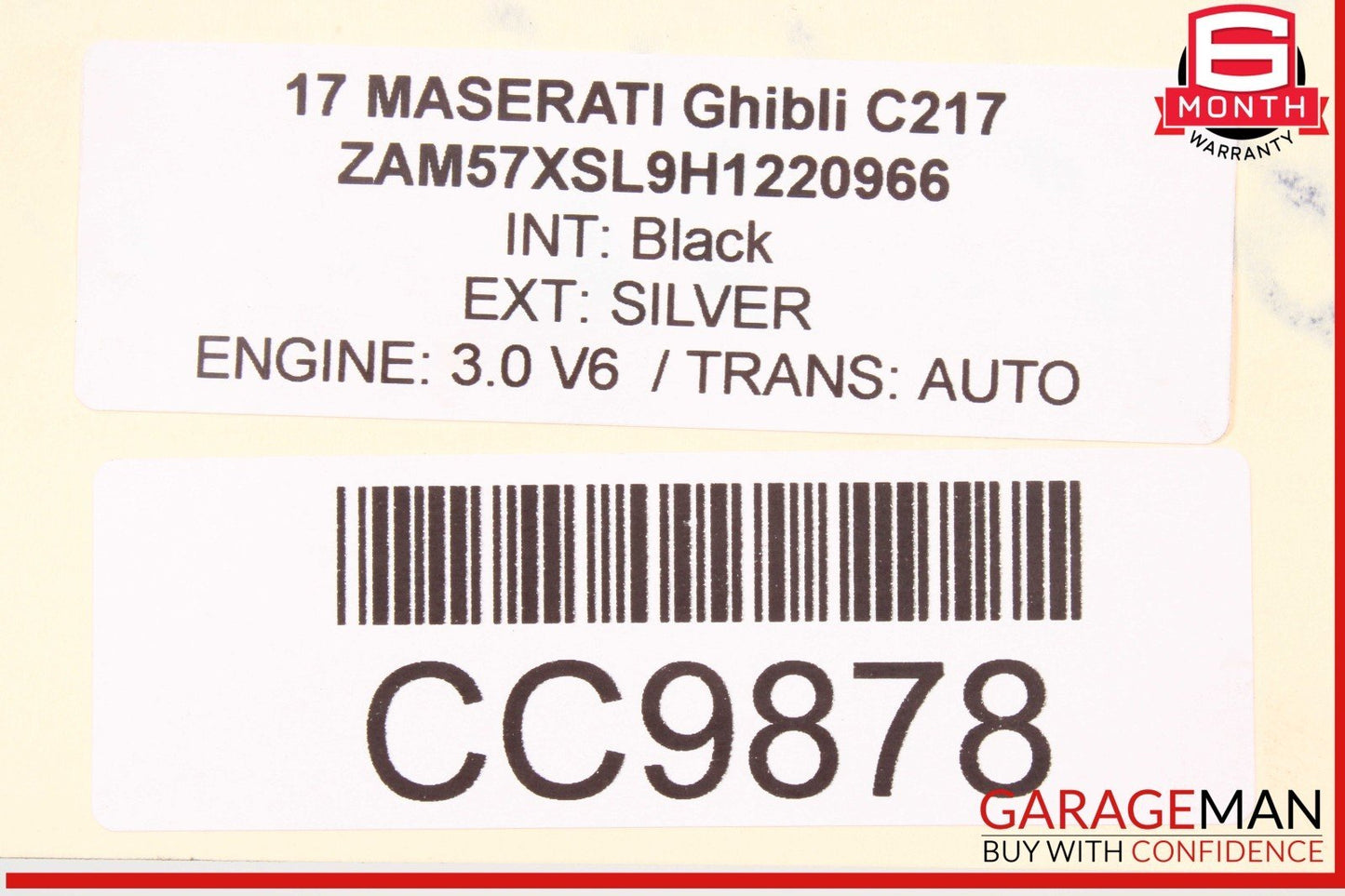 14-24 Maserati Ghibli M157 Rear Differential Axle Carrier 670009608 OEM