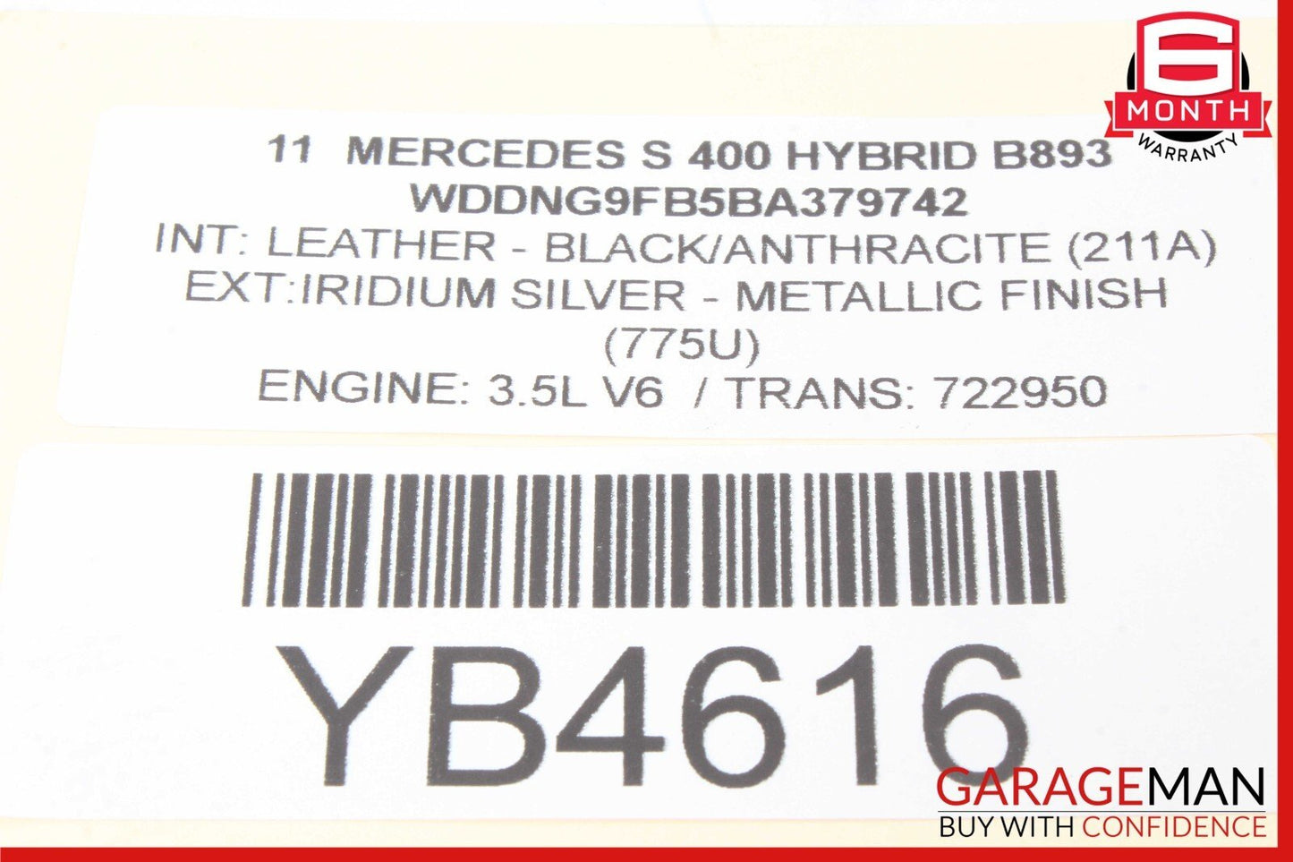 10-13 Mercedes W221 S400 S63 S550 Dashboard Center Console CD Player Cover OEM