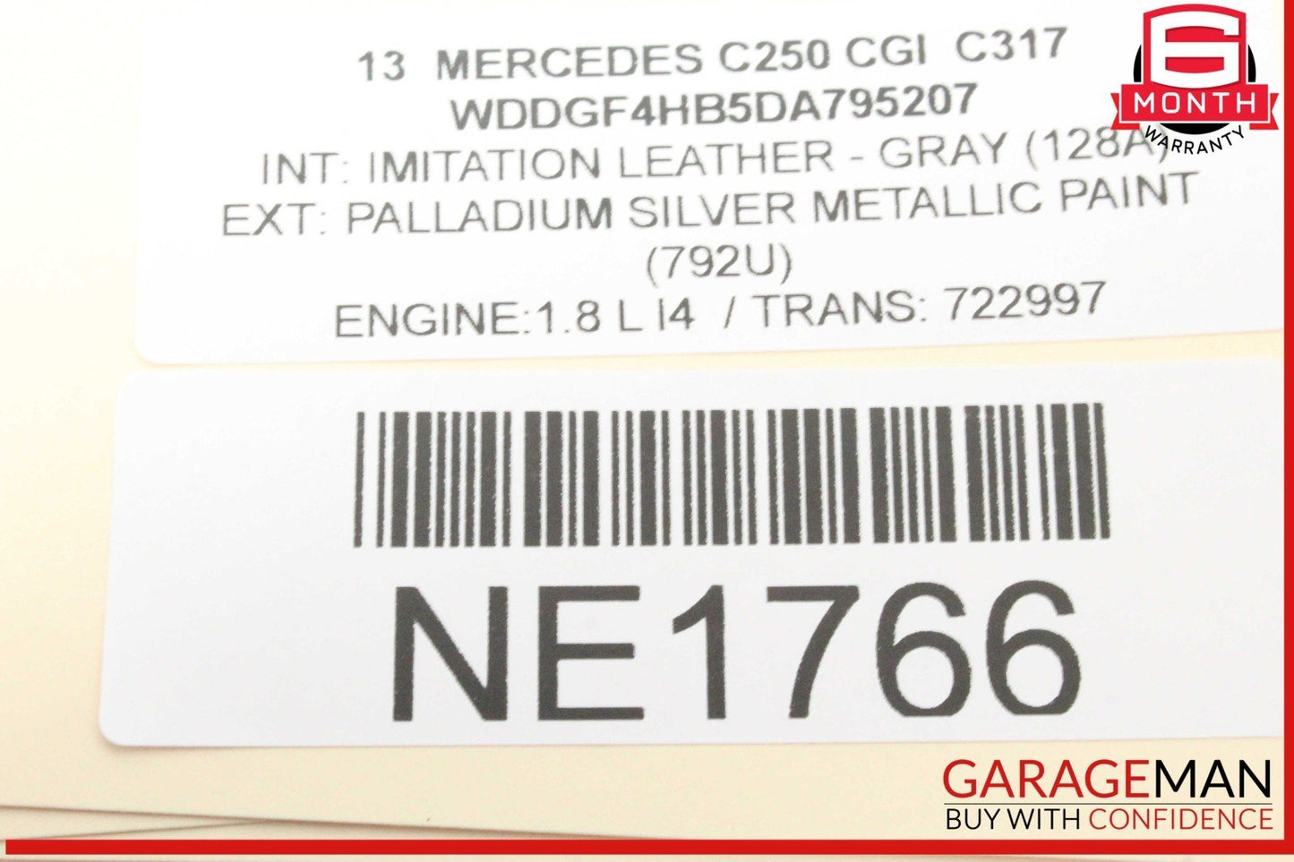 12-14 Mercedes W204 C250 CGI Speedometer Odometer Instrument Cluster Gauge OEM