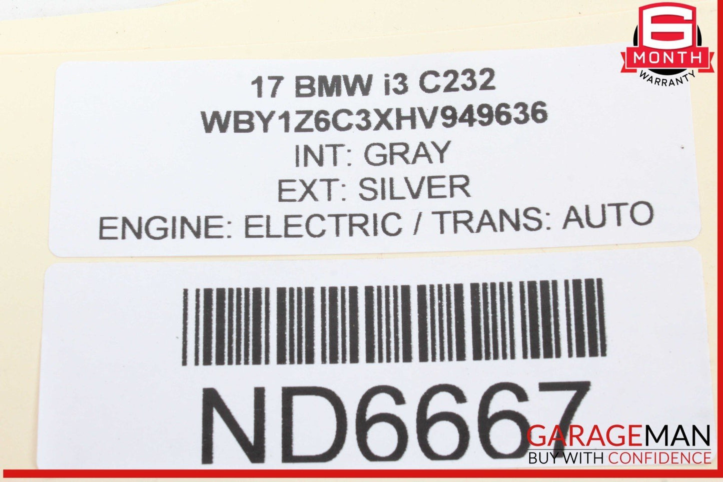 14-17 BMW i3 I01 Front Left Driver Side LED Adaptive Headlight Lamp OEM