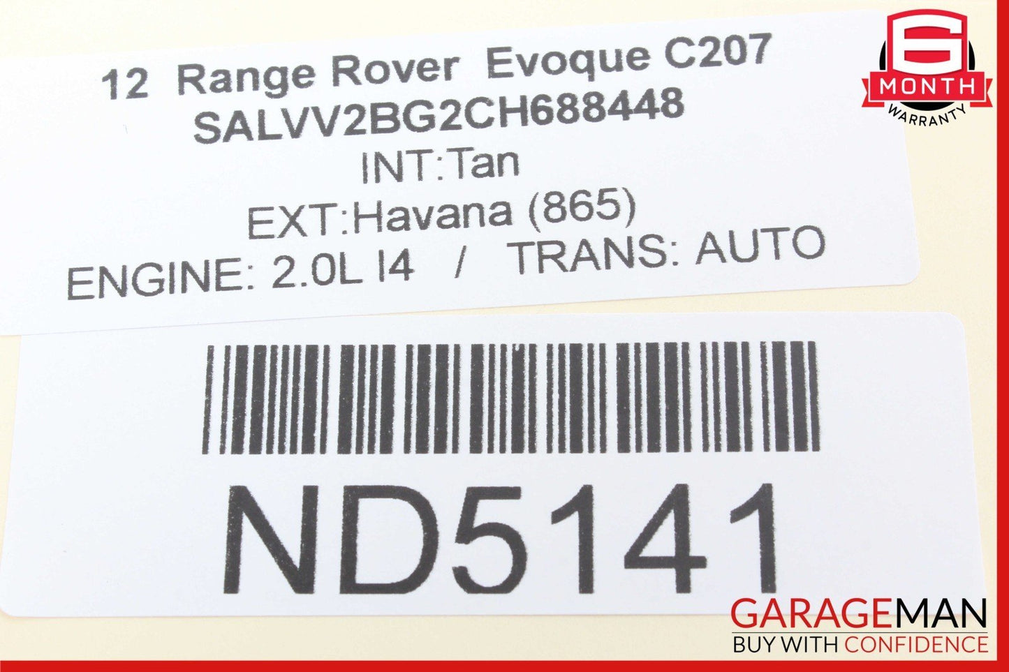 12-15 Range Rover Evoque CD Player Navigation Radio Receiver Unit OEM