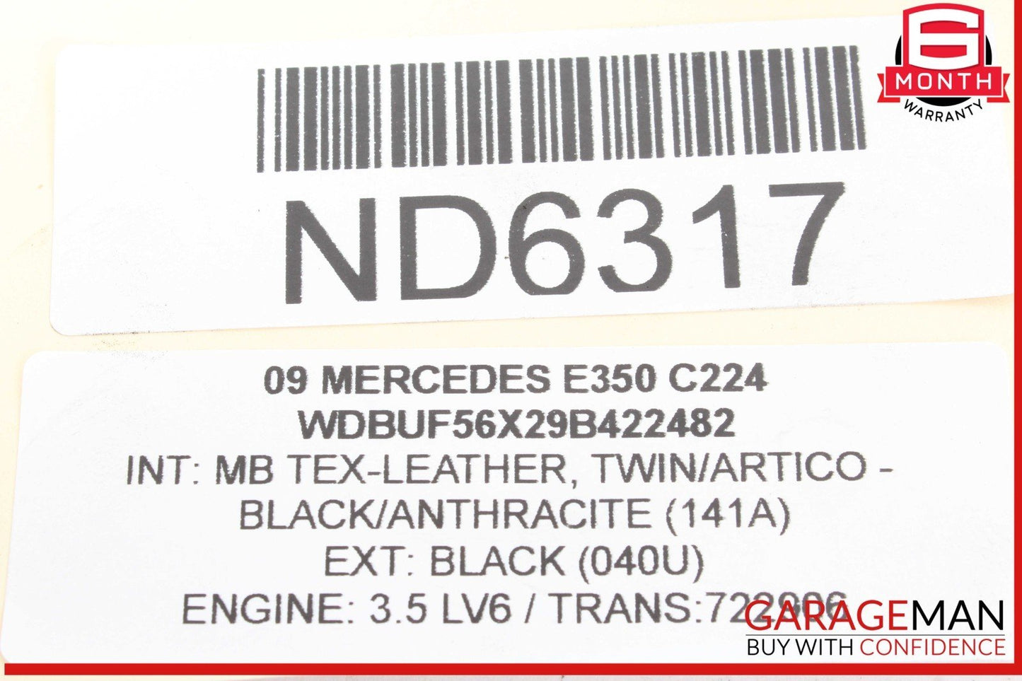 03-09 Mercedes W211 E350 E320 Front Right Headlight Support Bracket Frame OEM