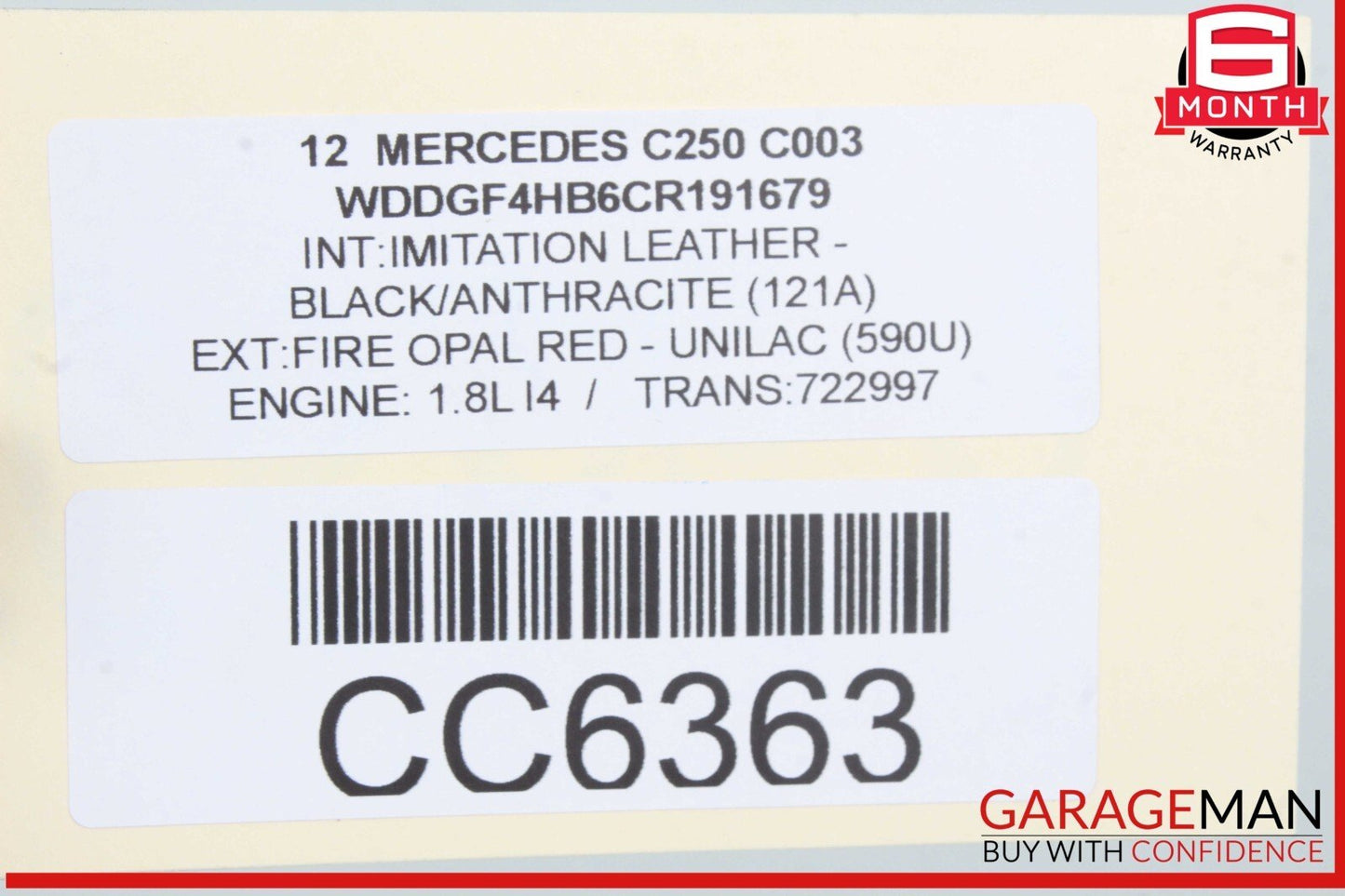 08-20 Mercedes W204 C250 E250 Engine Radiator Cooling Fan Motor Assembly OEM