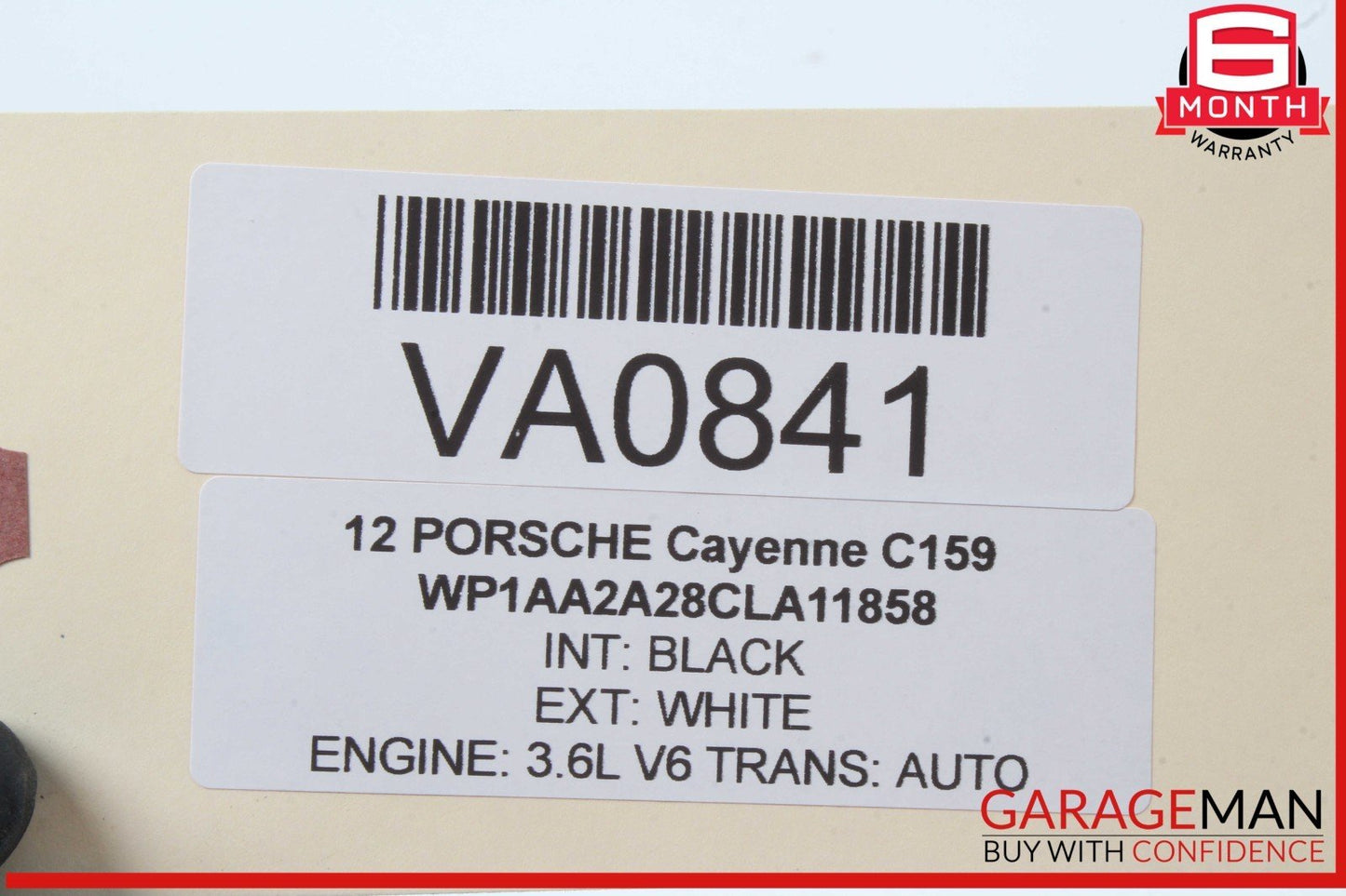 11-14 Porsche Cayenne 958 Front Left Driver Side Door Rear View Mirror OEM