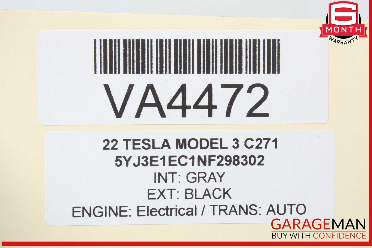 17-23 Tesla Model 3 Rear Left Driver Side Spindle Knuckle Hub Assembly OEM