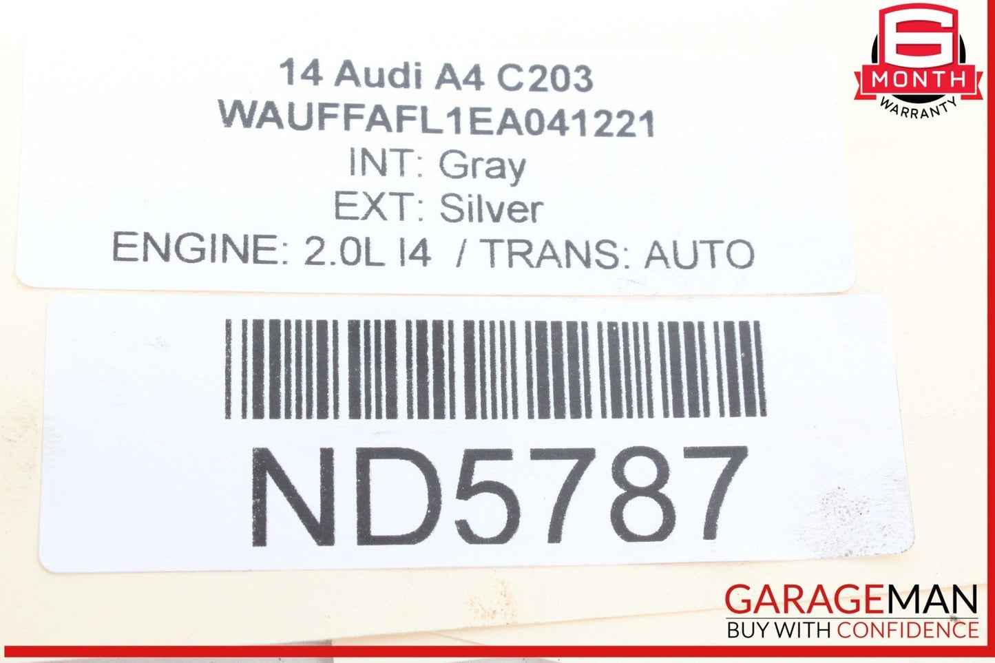 13-17 Audi A4 SQ5 Front Right Side Spindle Knuckle Wheel Hub w/ Disc Rotor OEM