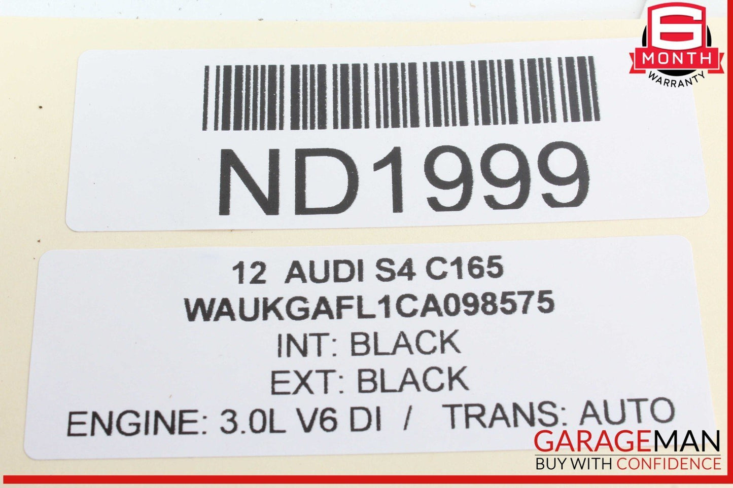 10-12 Audi S4 Speedometer Instrument Cluster Gauge 8K0920981Q OEM