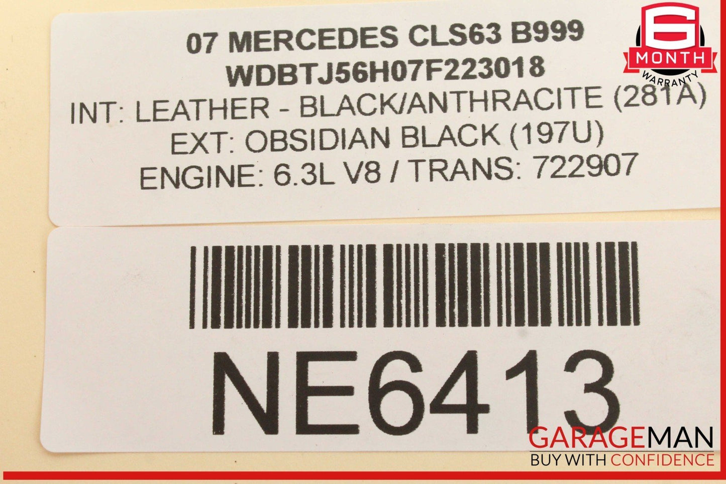 07-15 Mercedes W219 CLS63 E63 SL63 AMG Engine Motor Oil Pump Assembly OEM