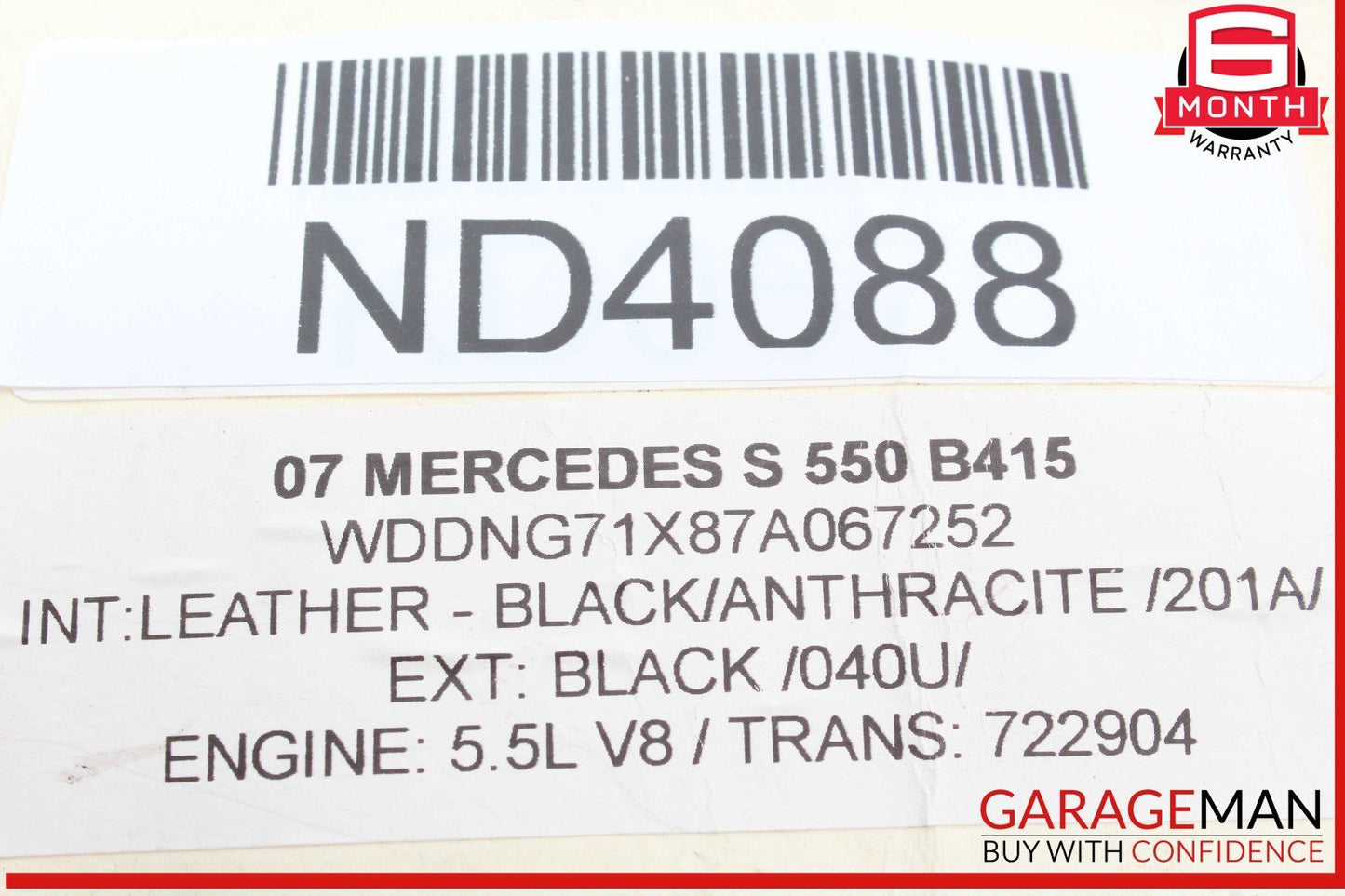 07-09 Mercedes W221 S550 Instrument Cluster Speedometer Odometer OEM