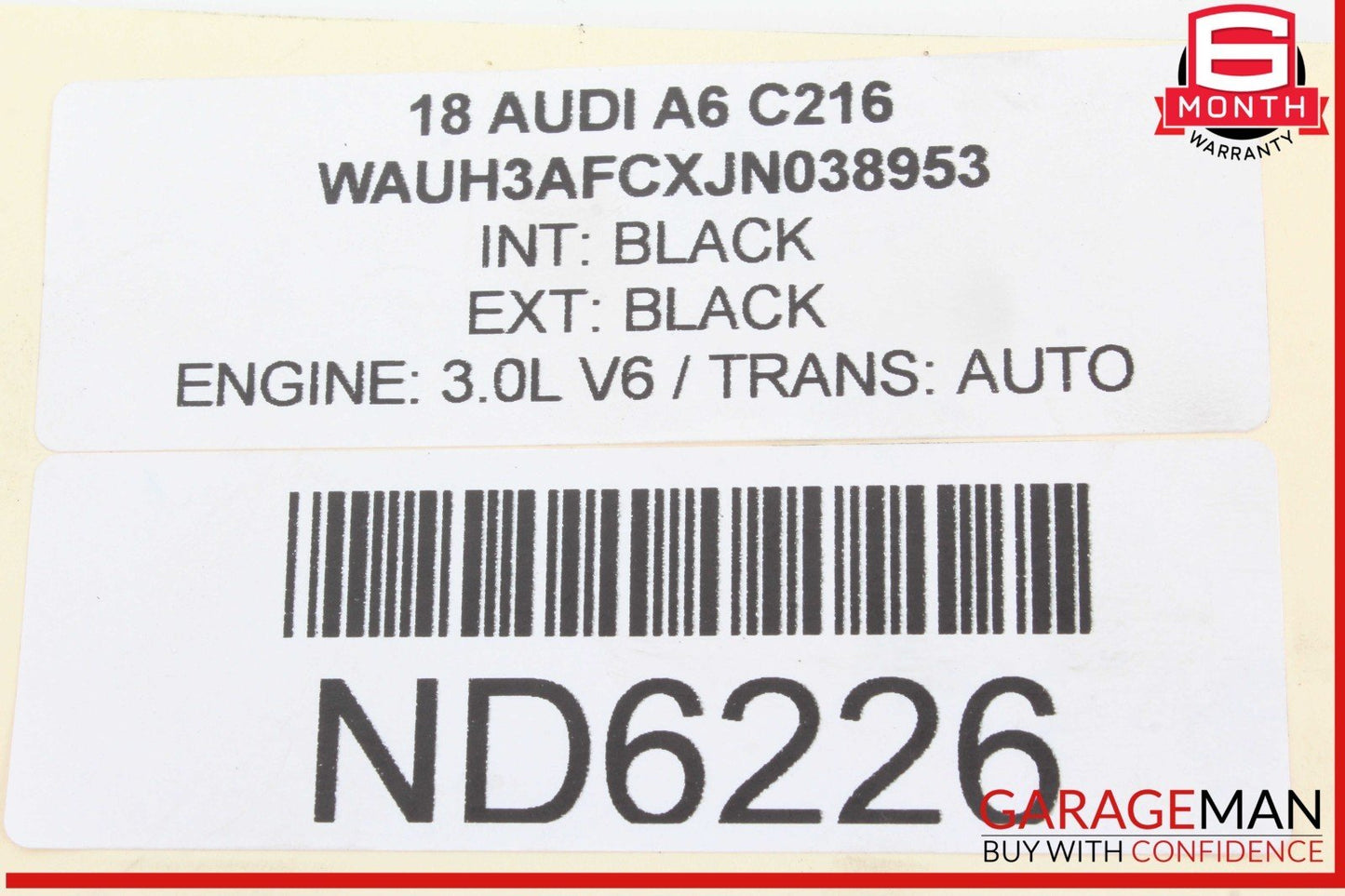 09-18 Audi A6 S4 A4 Rear Left Driver Side Spindle Knuckle Wheel w/ Rotor Disc