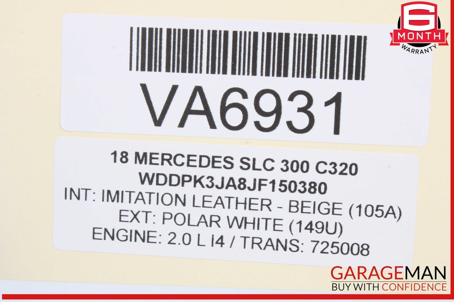 12-20 Mercedes R172 SLC300 SLK250 Front Left Side Lower Wishbone Control Arm
