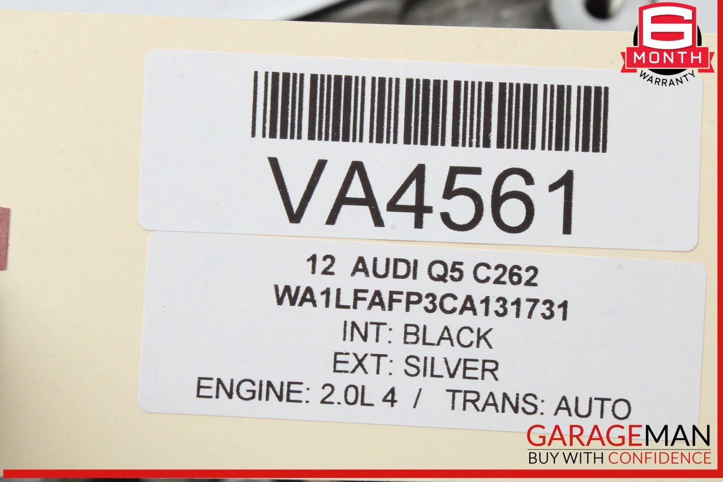 09-18 Audi Q5 A6 A7 Rear Right Passenger Side Wheel Spindle Knuckle Hub Bearing