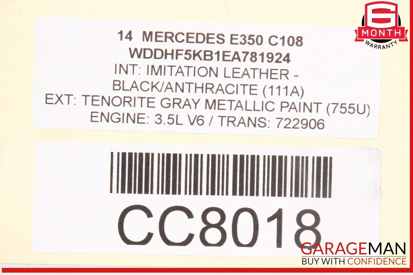 14-16 Mercedes W212 E350 E550 Front Dashboard Dash Board Panel Cover Assy OEM