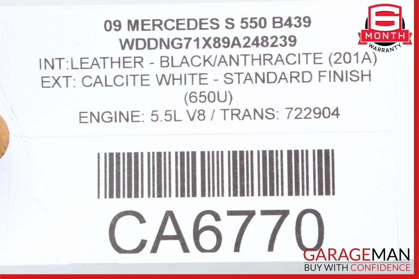 07-14 Mercedes W221 S350 CL550 Front Right Wheel Carrier Spindle Knuckle Hub OEM