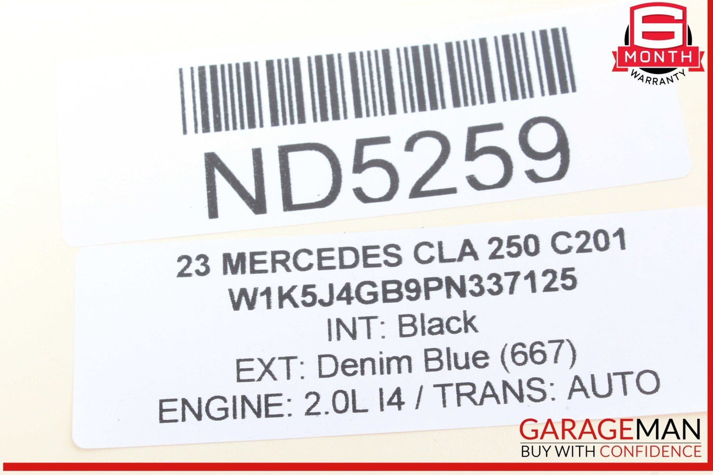 20-23 Mercedes W118 CLA250 Front Right Side Spindle Knuckle Wheel Hub OEM