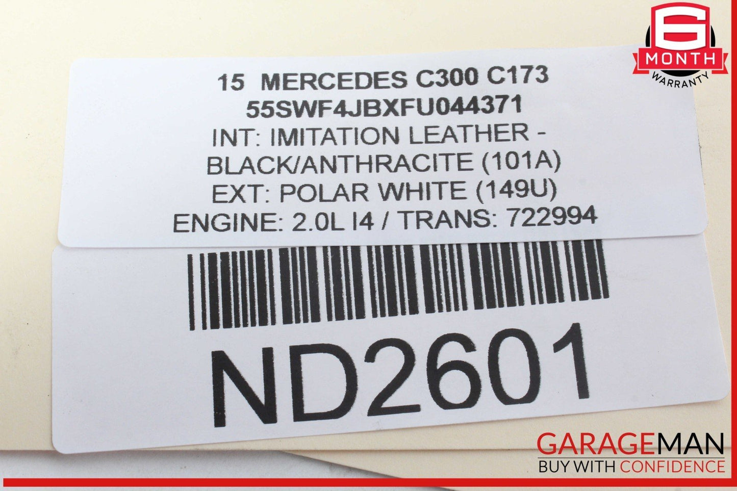 15-20 Mercedes W205 C300 C400 C350e Rear Right Side Spindle Knuckle Hub OEM