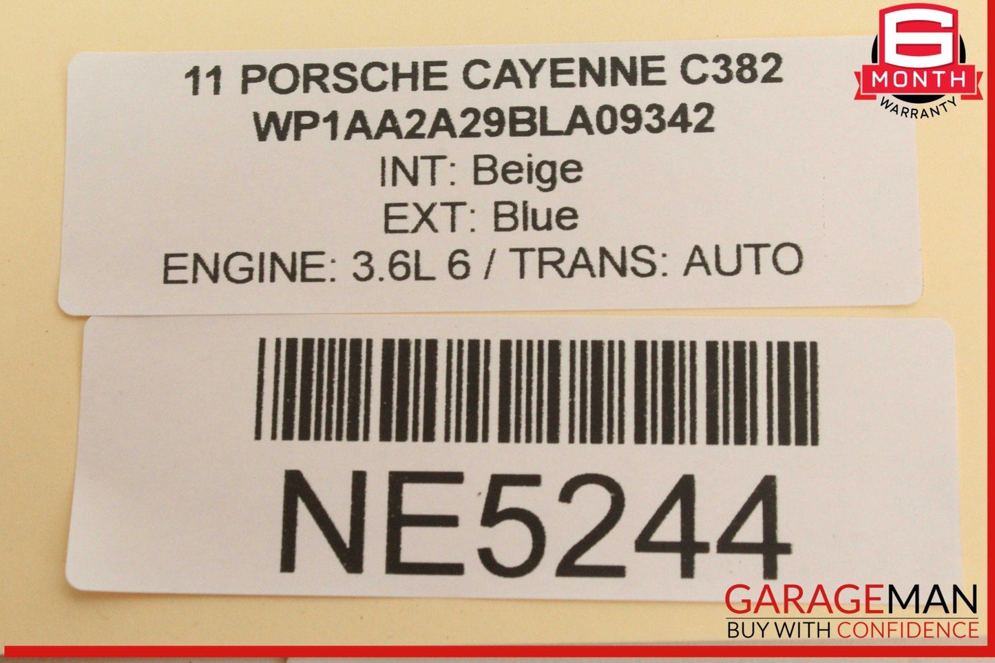 11-12 Porsche Cayenne 958 Speedometer Instrument Cluster Gauge 7P5920900S OEM