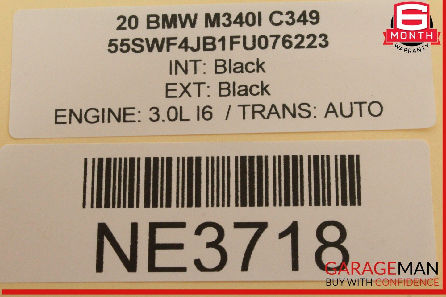 19-24 BMW M340i G20 Steering Column Clockspring Combination Switch 9436667 OEM