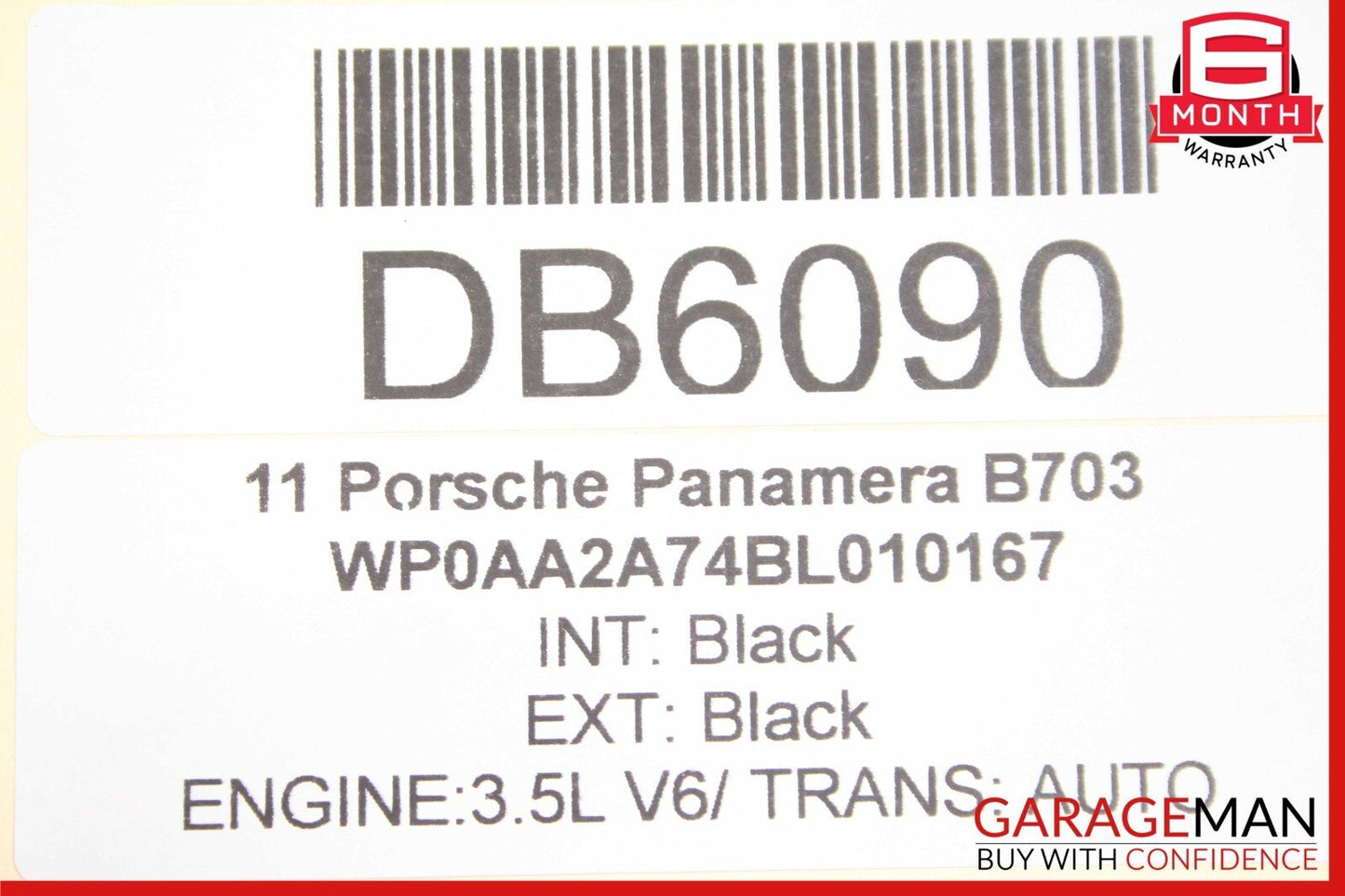 10-16 Porsche Panamera 970 Dashboard Dash Board Instrument Panel Trim Cover OEM