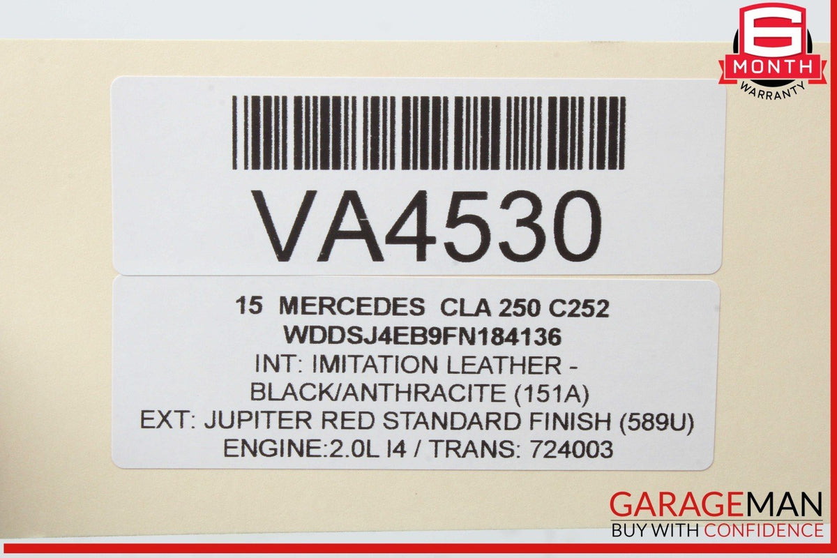 14-19 Mercedes W117 CLA250 Rear Left Side Spindle Knuckle Hub Bearing OEM