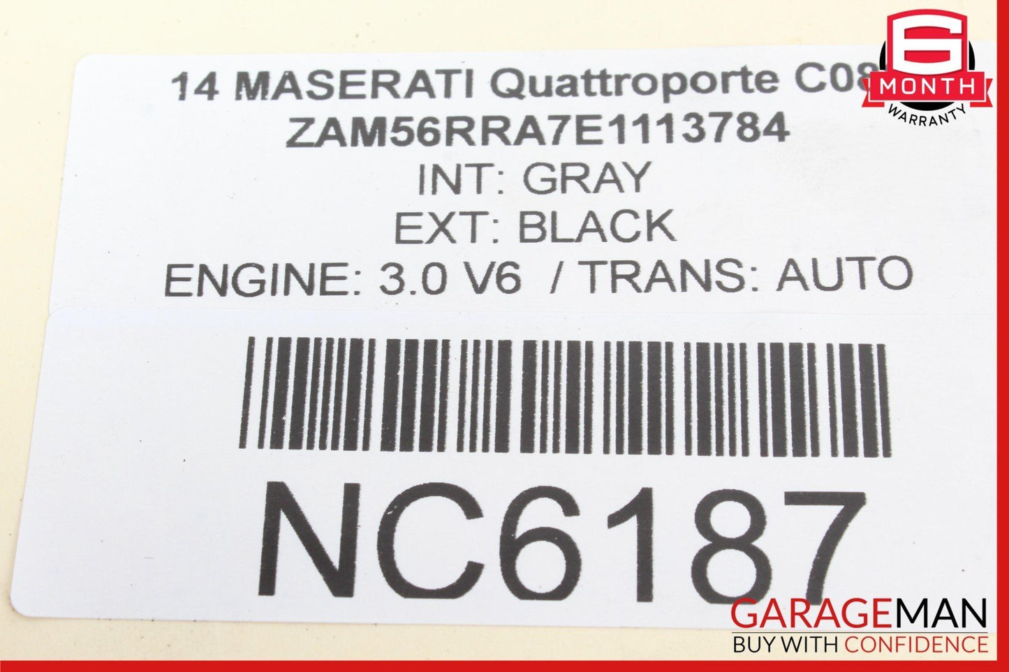 14-22 Maserati Quattroporte Front Right Side Window Regulator Motor OEM