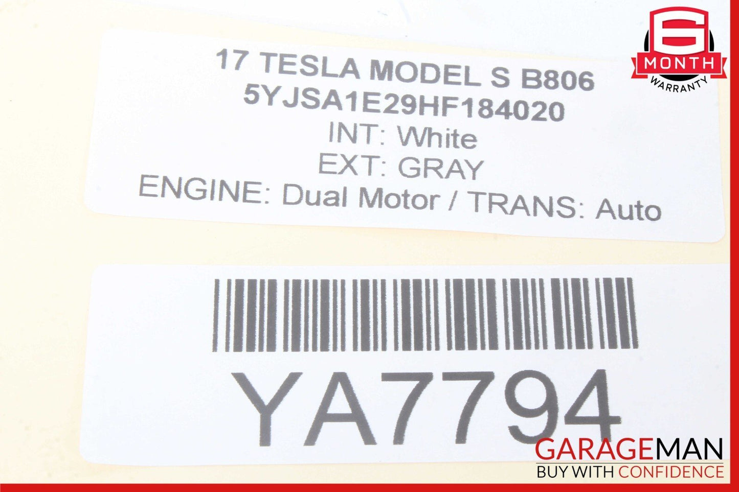 17-24 Tesla Model 3 Y Front Left & Right Audio System Speaker Full Range Set OEM
