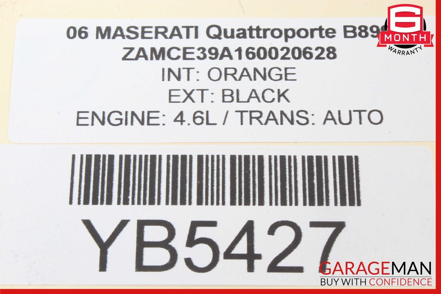 04-18 Maserati Quattroporte M139 Rear Center Console AC A/C Air Vent OEM