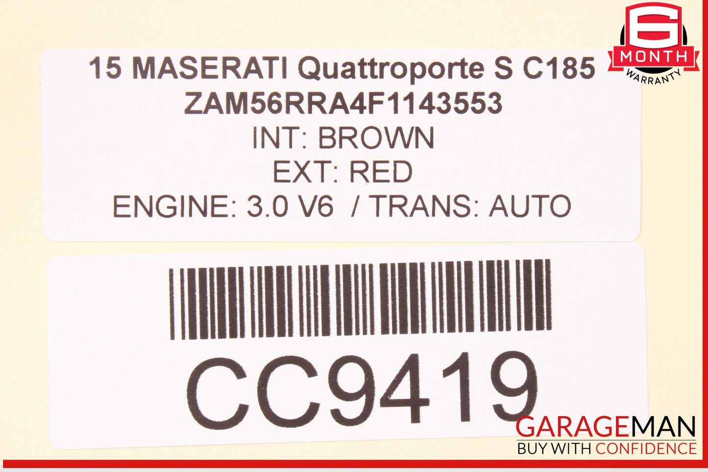 14-17 Maserati Quattroporte SQ4 Rear Right & Left Exhaust Muffler Dual Tip OEM