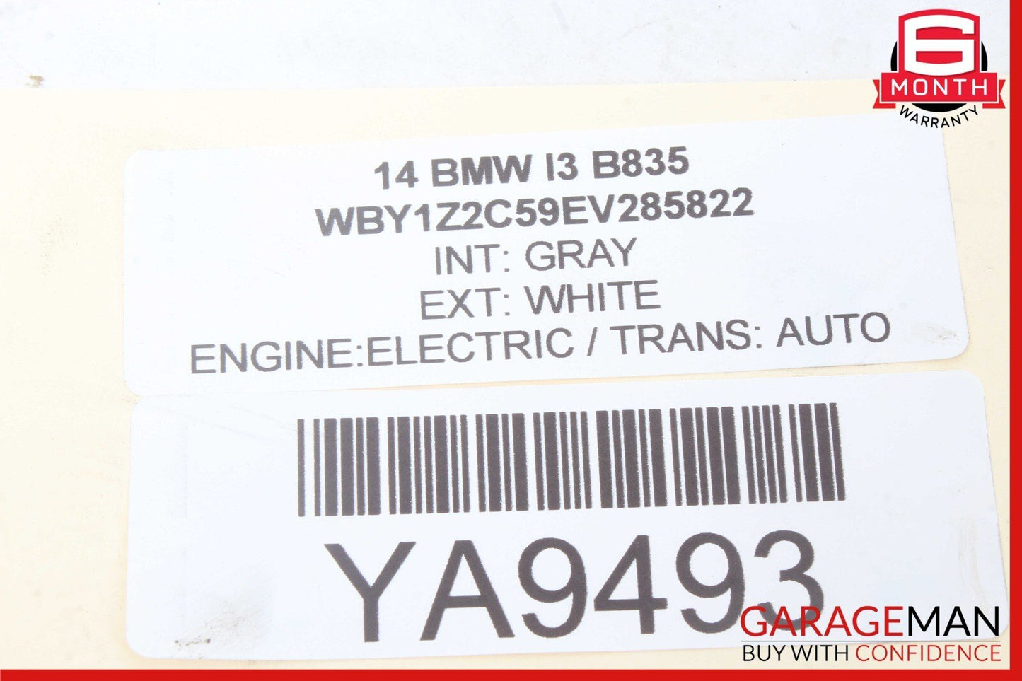 14-17 BMW i3 I01 Hybrid High Voltage Charging Module Converter 639452 OEM