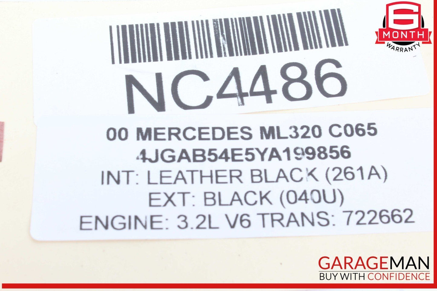 98-05 Mercedes W163 ML320 ML55 AMG Audio Sound System Subwoofer Box Assembly OEM