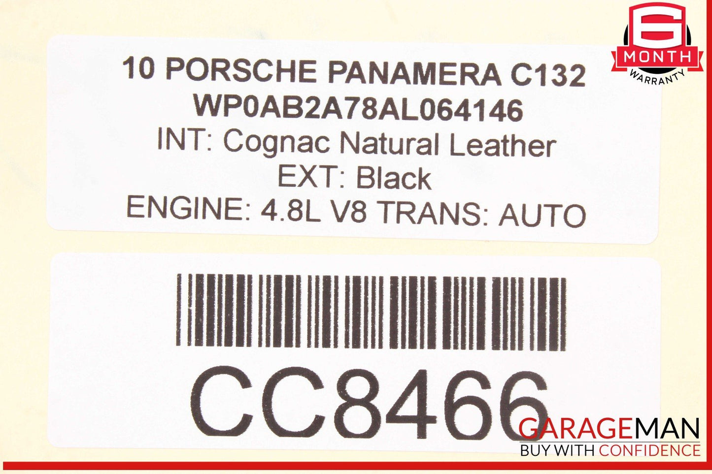 10-16 Porsche Panamera 970 4.8L Fuel Gas Tank Filler Neck Fuel Pump Assembly OEM
