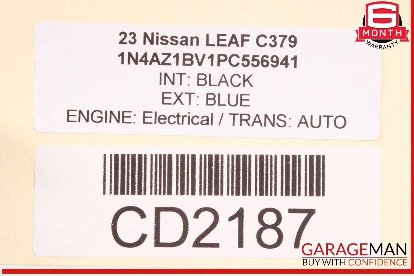 13-24 Nissan Leaf Engine Radiator Cooling Fan Motor Shroud Assy OEM
