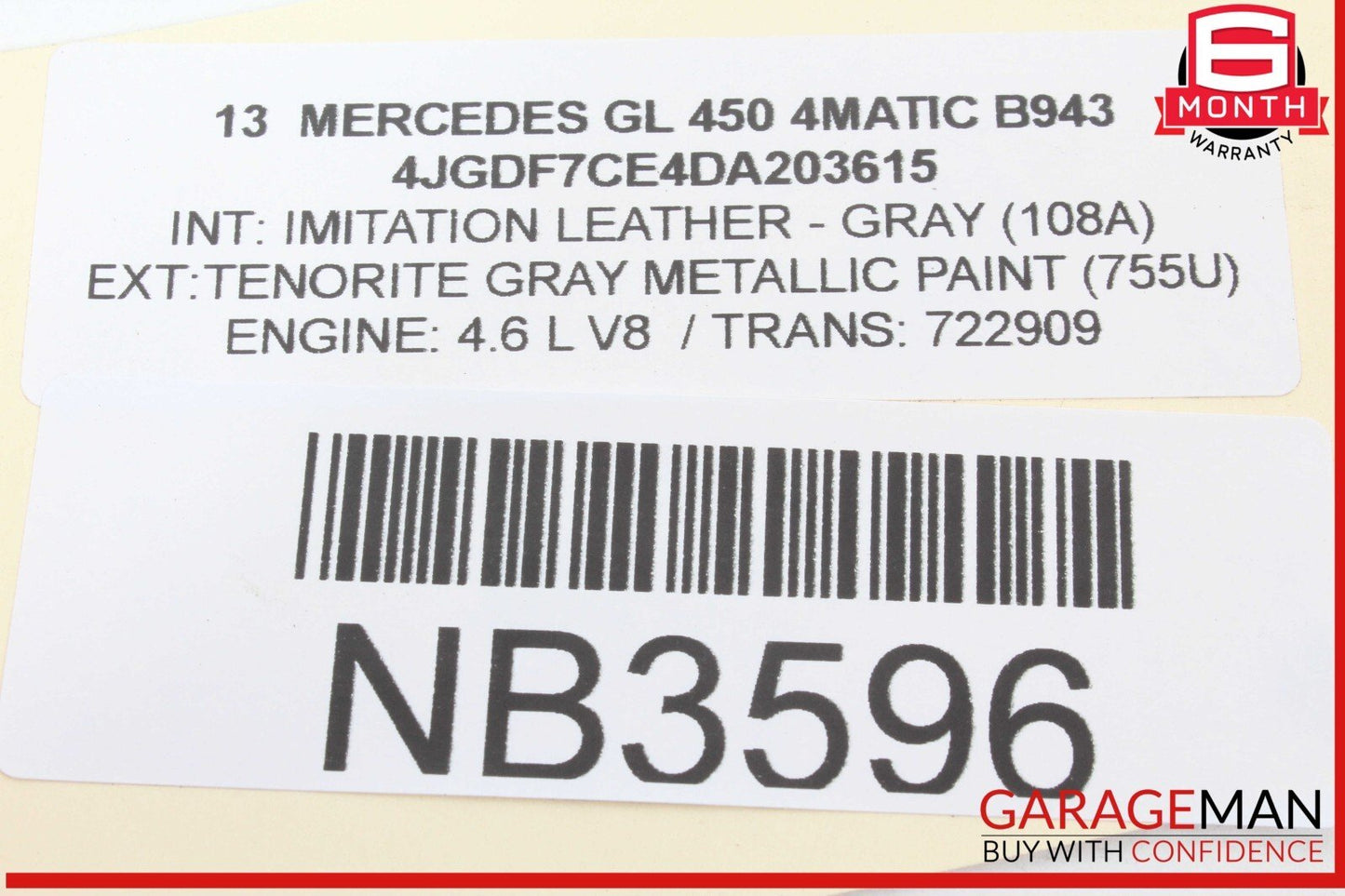 12-19 Mercedes X166 GL450 4MATIC Front Left & Right Door Sound Speaker Set of 2