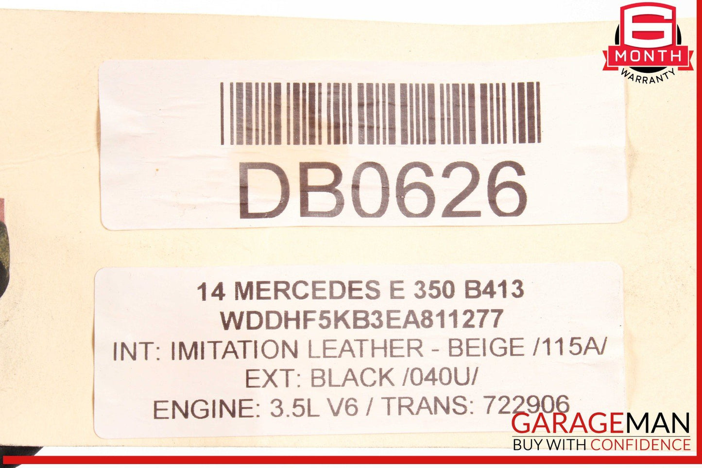 10-18 Mercedes W212 E350 CLS400 CLS550 Rear Subframe Sub Frame Crossmember OEM