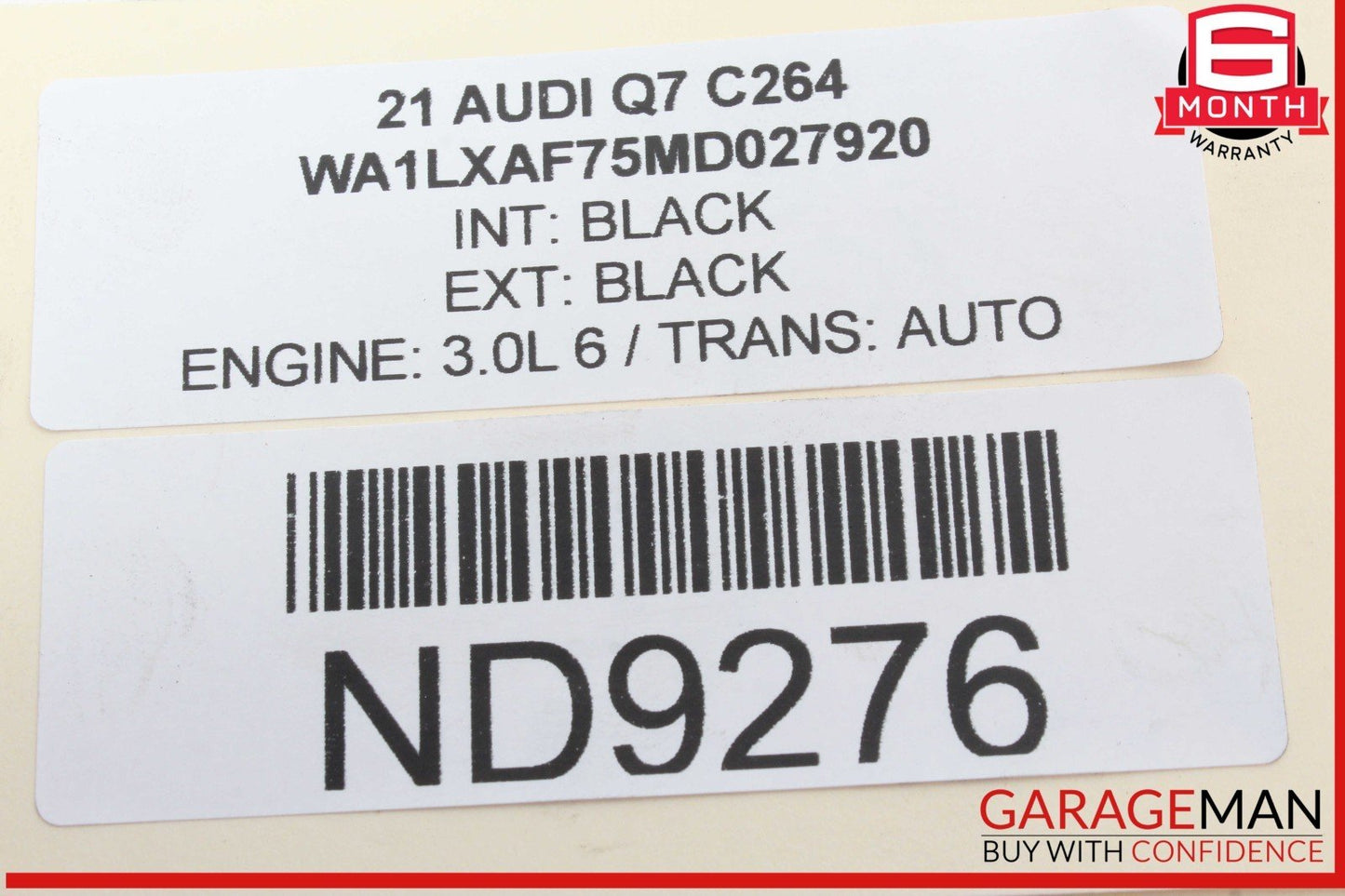 17-24 Audi Q7 Rear Right Passenger Side Spindle Knuckle Wheel Hub 4M0505432AF