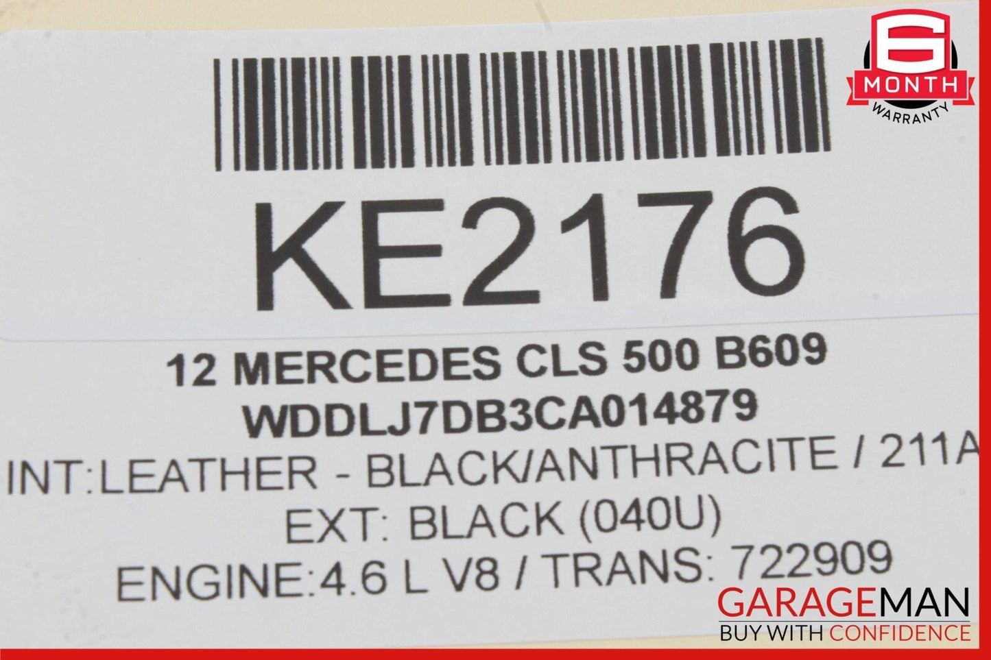 12-18 Mercedes W218 CLS500 Front Dash Trim Bezel Air Vent Cover Assy Walnut OEM