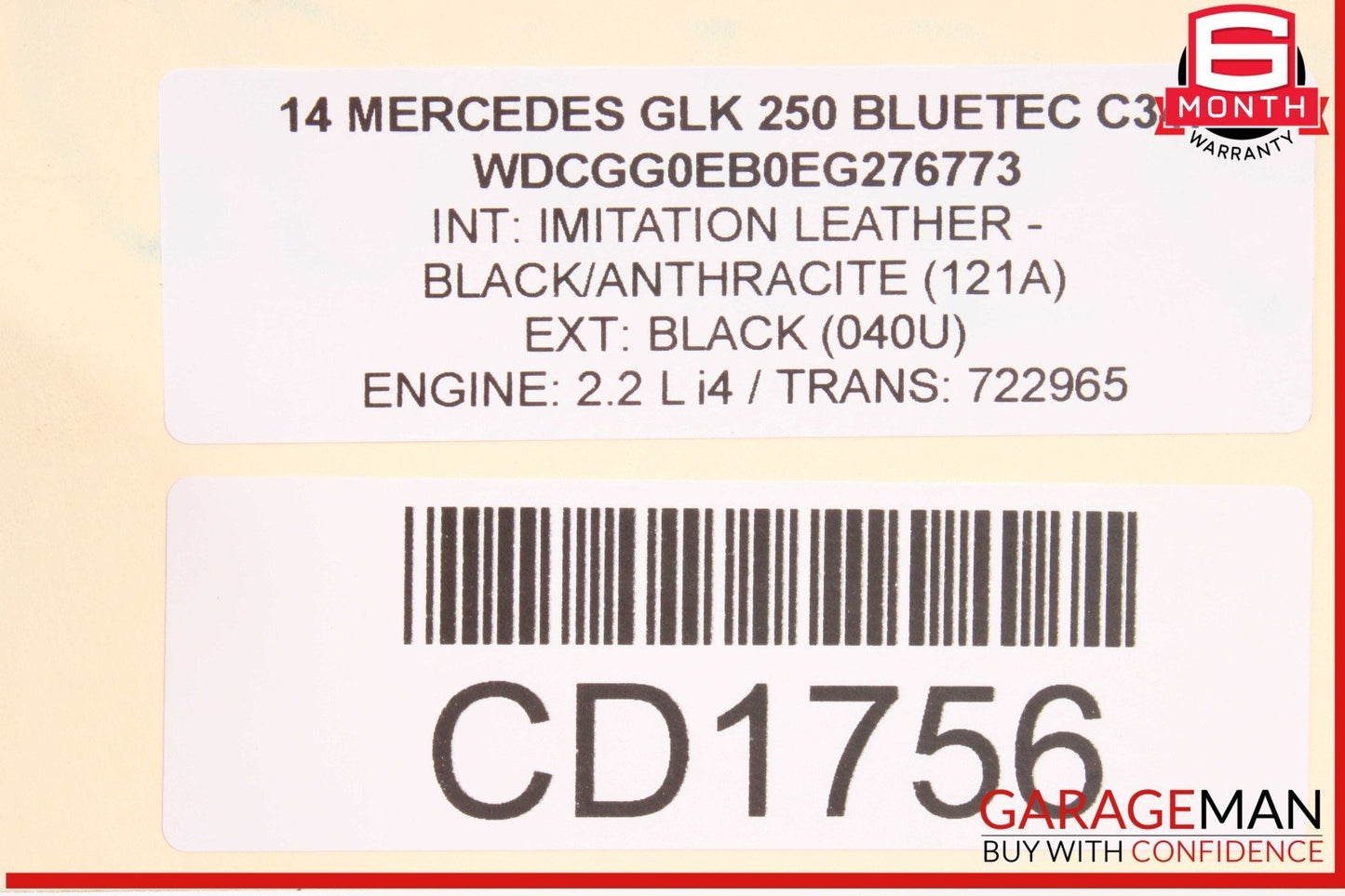 2013-2017 Mercedes-Benz E250 W212 Sedan Diesel Complete Engine Motor 2.1L 131k