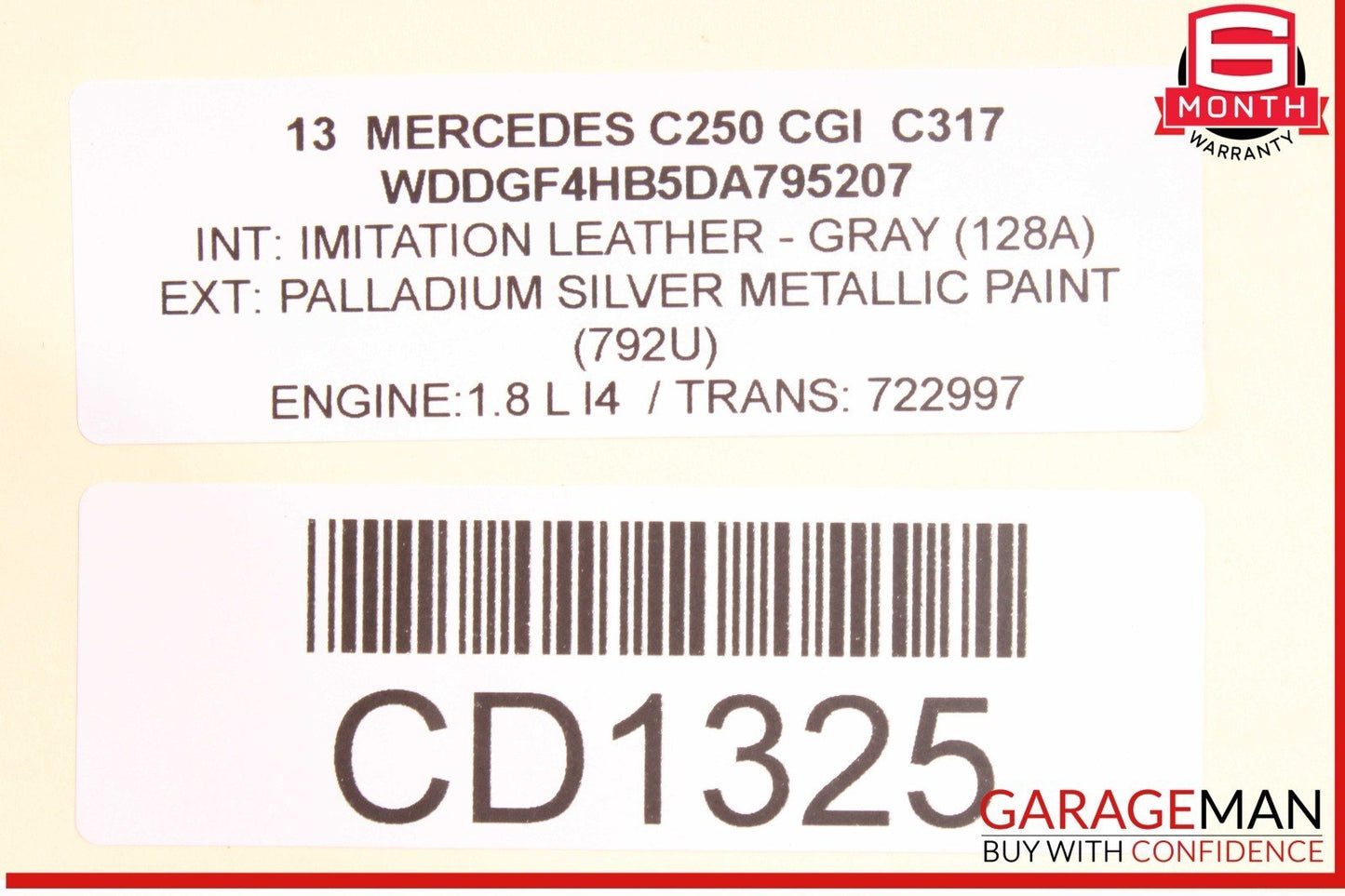 12-15 Mercedes W204 C250 M271 Engine Cooling Radiator AC Air A/C Condenser OEM