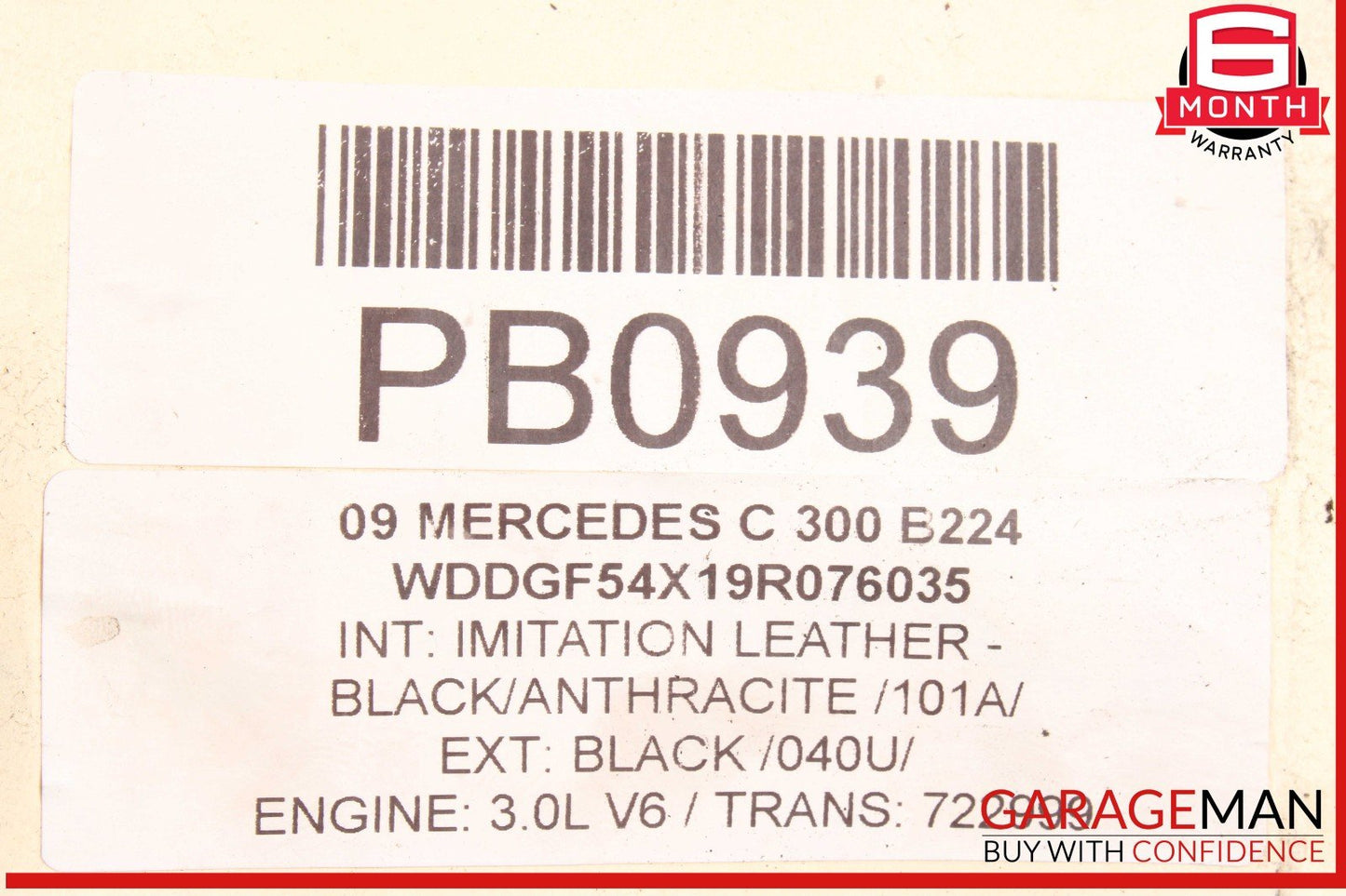 08-14 Mercedes W204 C350 C63 Rear Subframe Engine Crossmember Sub Frame OEM