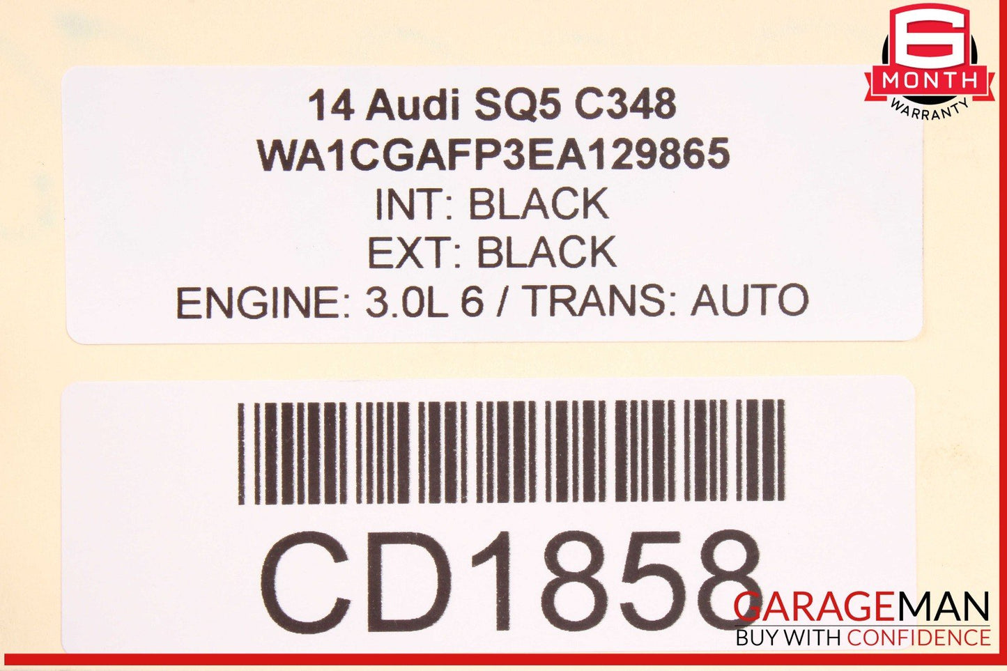 12-18 Audi A6 A7 SQ5 Cooling Fan Radiator AC Condenser Assembly 8T0260401G OEM