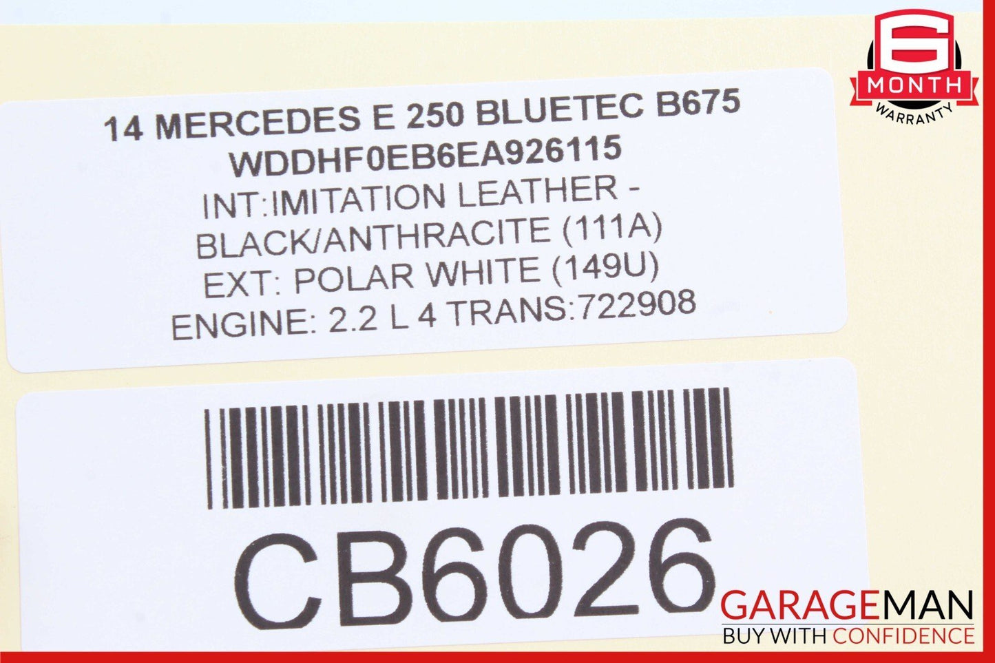 08-17 Mercedes W207 E350 E400 E550 Rear Trunk Lid Latch Lock Actuator OEM