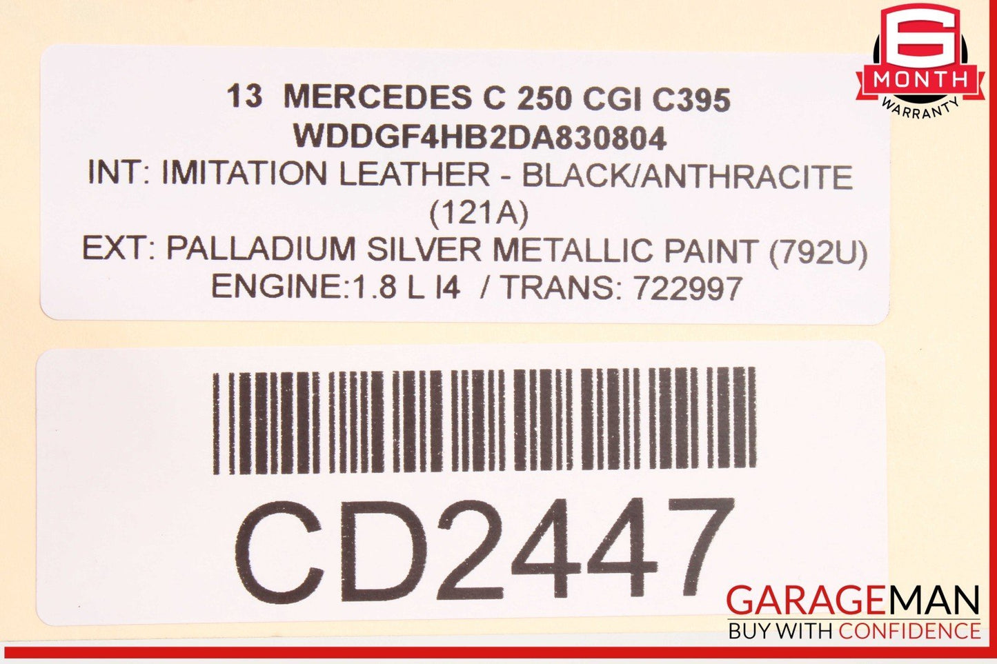 08-14 Mercedes W204 C250 E550 Engine Radiator Condenser Cooling Fan Motor Assy