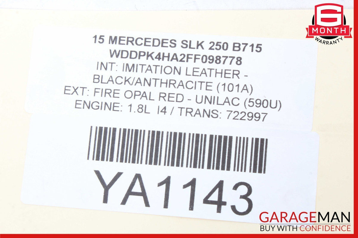 12-16 Mercedes R172 SLK250 GL550 GPS Navigation LCD Display Screen Monitor OEM