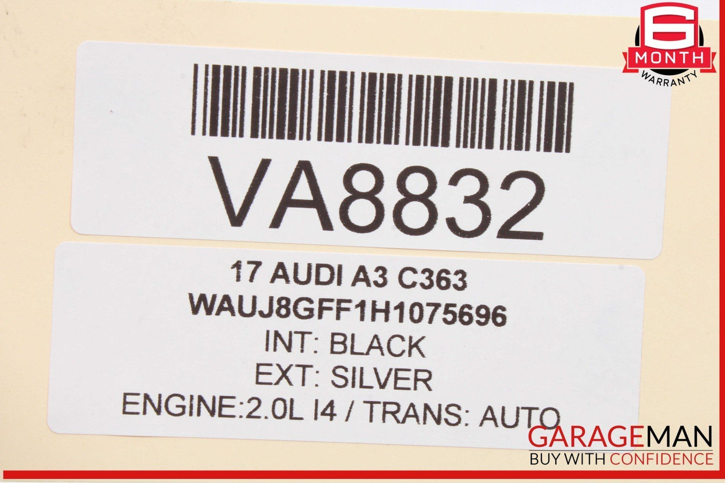 15-20 Audi A3 S3 A3 Quattro Rear Left Driver Side CV Axle Shaft 5Q0501203A OEM